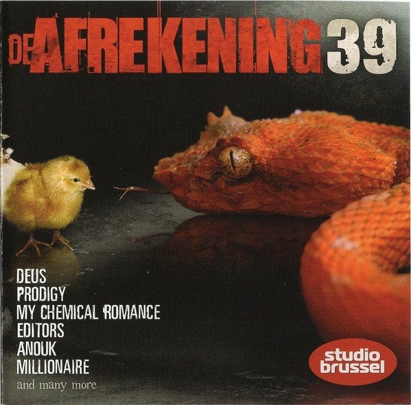 De Afrekening 39 studio brussel, CD & DVD, CD | Compilations, Enlèvement ou Envoi, Comme neuf, Rock et Metal