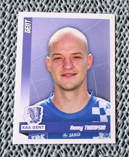 Panini Football 2011 KAA Gand/Kenny Thompson, Envoi, Neuf, Affiche, Image ou Autocollant