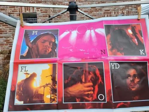 affiche ancienne du groupe Pink Floyd, Enlèvement