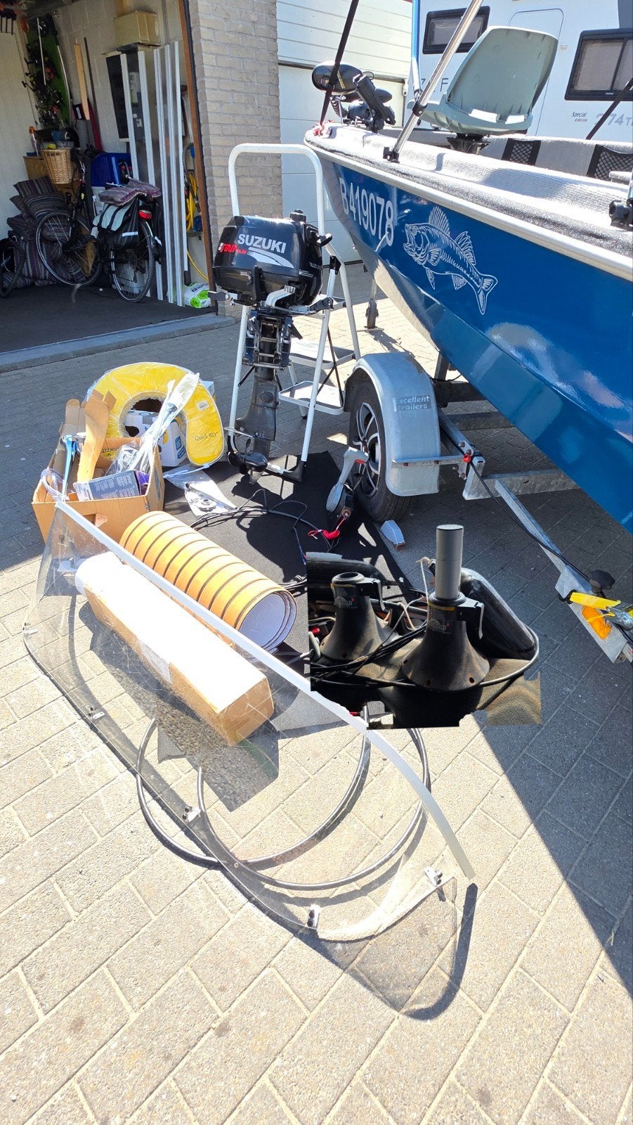 Suzuki DF6 4 takt en allerlei onderdelen/ accessoires., Watersport en Boten, Ophalen