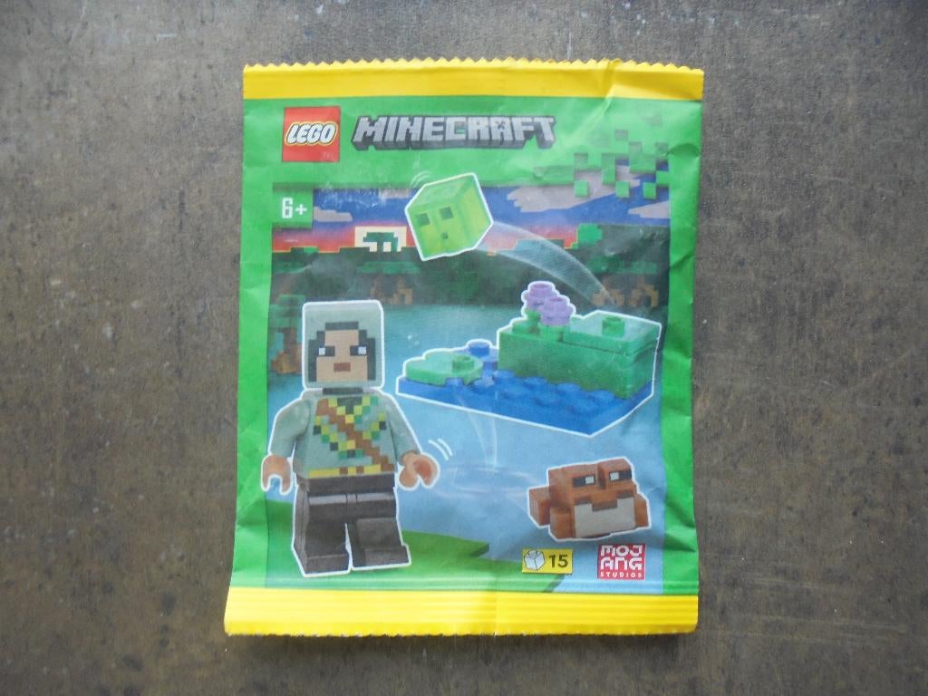 Lego Minecraft Arbalest Knight with Frog Set (zie foto's), Neuf, Enlèvement ou Envoi, Minecraft, Lego