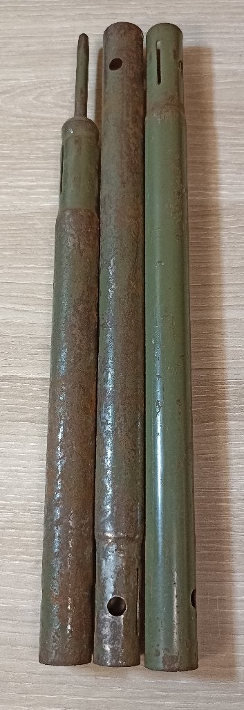 Lot de 3 Mâts de tente US WW2, Collections, Envoi, Armée de terre, Autres types