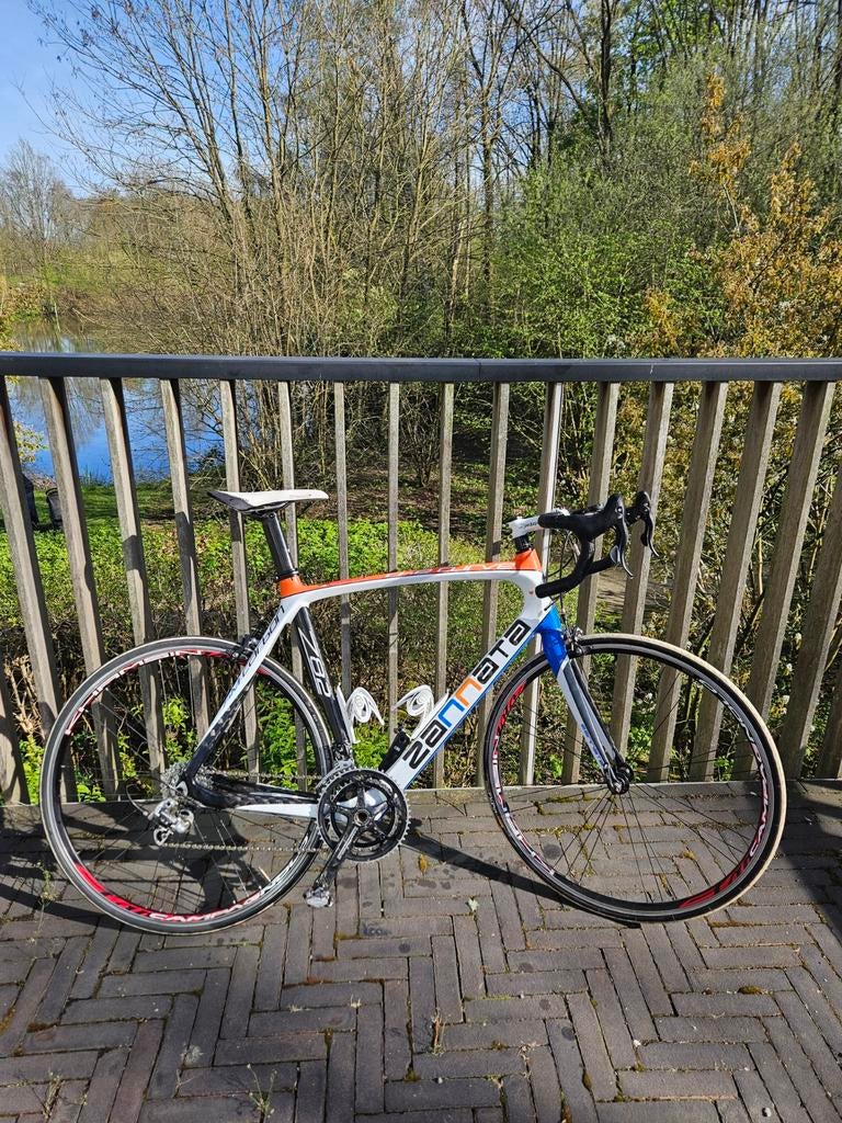 Carbon Koersfiets zannata z82, Fietsen en Brommers, Ophalen, 28 inch, Carbon, 15 tot 20 versnellingen