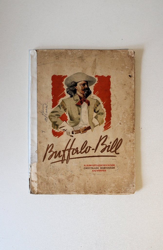 Buffalo Bill verzamelalbum (1946), Verzamelen, Gebruikt, Ophalen of Verzenden, 1940 tot 1960, Prent