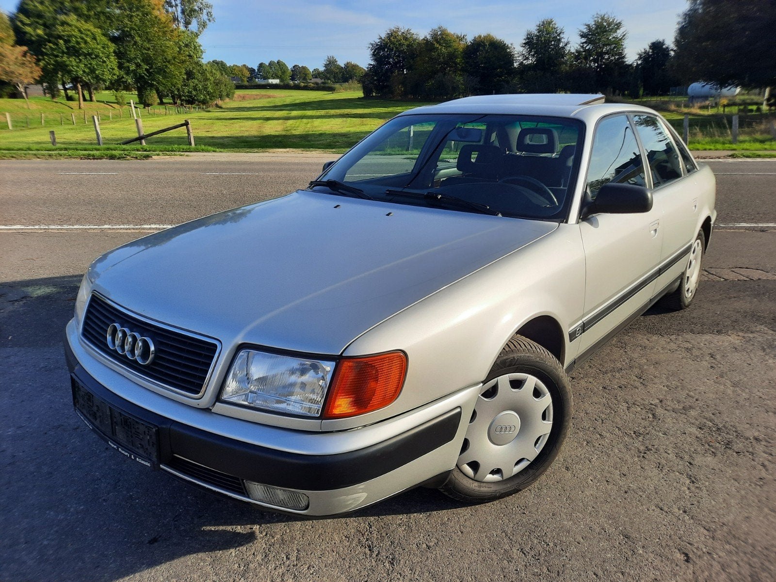 Audi 100 C4 V6 2,6L, Auto's, 4 deurs, Stof, 110 kW, Elektrische ramen