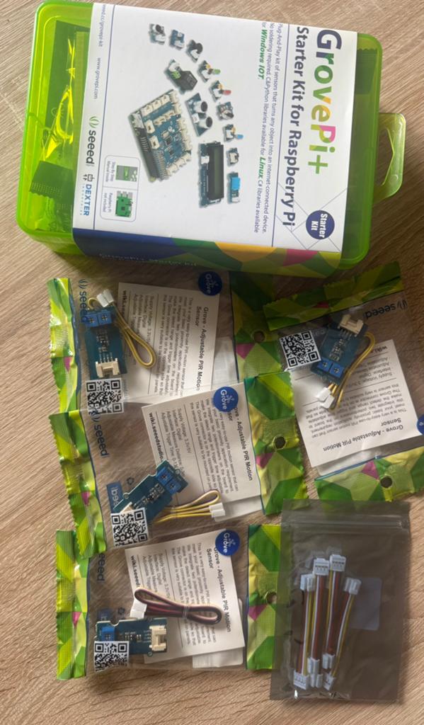 GrovePI plus starter kit voor Rasberry Pi, Computers en Software, Capture cards, Ophalen of Verzenden, Zo goed als nieuw