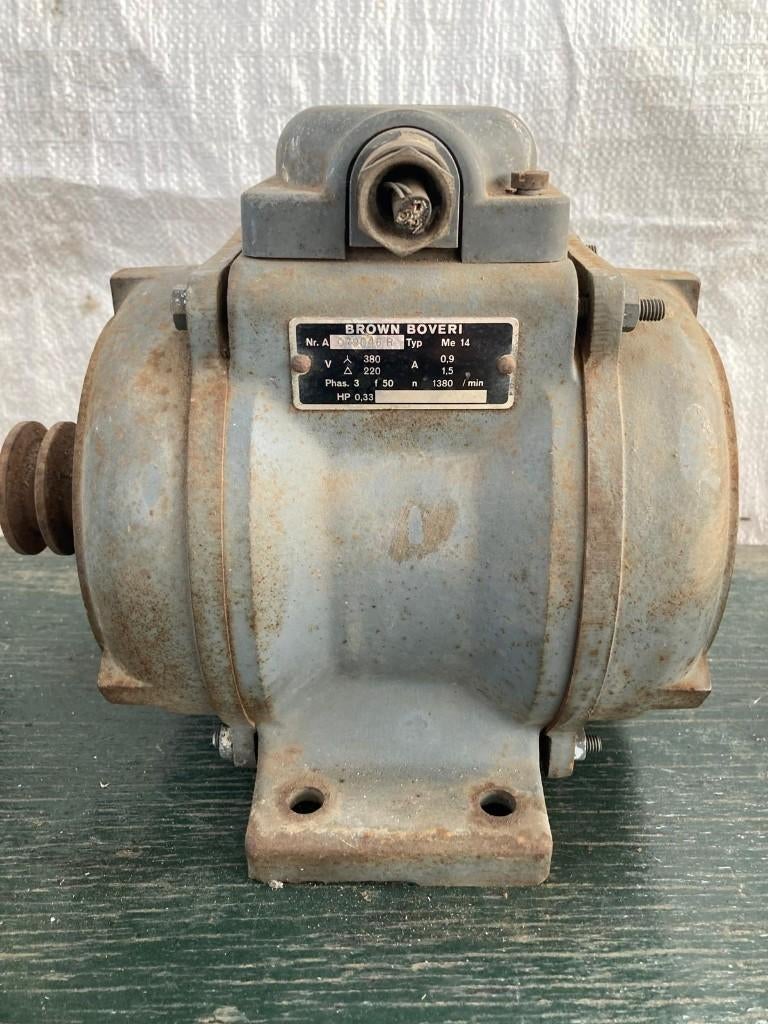 electrische motor, Ophalen, Gebruikt
