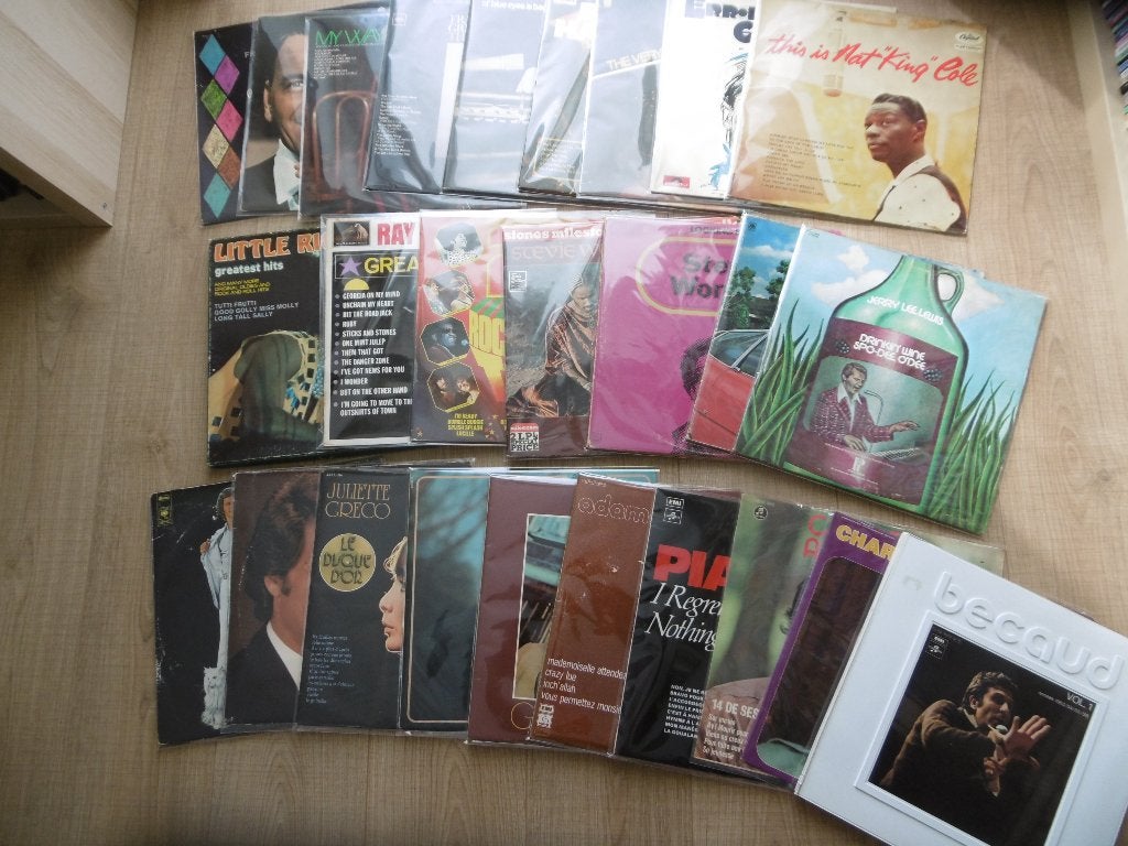 Lot de 26 LP divers, CD & DVD, Vinyles | Rock, LP, Enlèvement