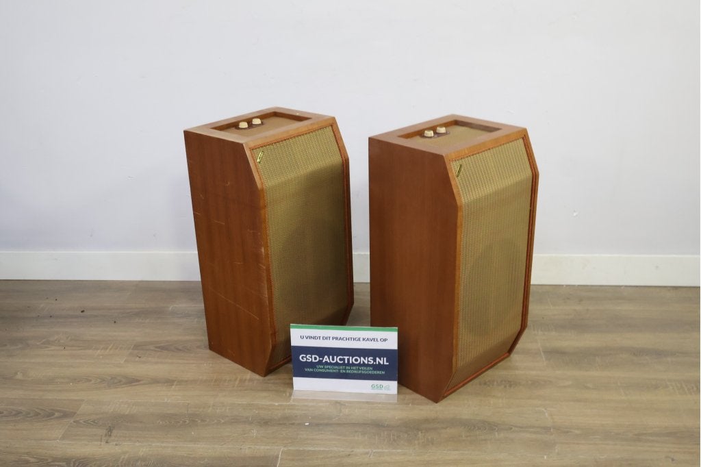 Vintage luidsprekers set - Wharfdale Model W3, Niet ingevuld, Niet ingevuld, Niet ingevuld