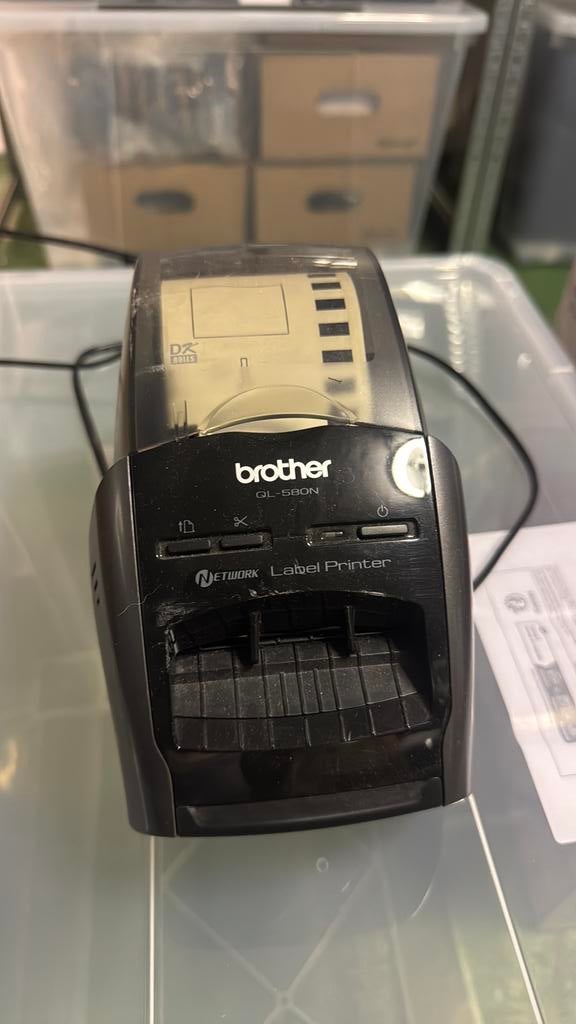 Brother QL-580N label printer, Computers en Software, Printers, Ophalen, Zo goed als nieuw