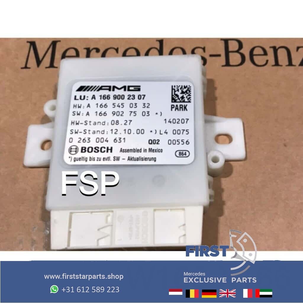 A1669002307 W166 ML GLE X166 GL AMG PARK TRONIC MODULE Merce, Gebruikt, -, Ophalen of Verzenden, -