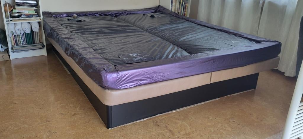 Waterbed 180x220 medium gestabiliseerd, Huis en Inrichting, Slaapkamer | Waterbedden, Ophalen, Tweepersoons, 180 cm, Gestabiliseerd