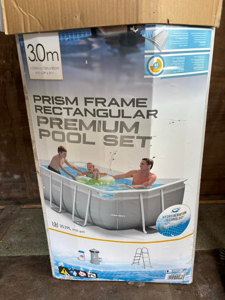 Zwembad te koop, Ophalen, Zo goed als nieuw