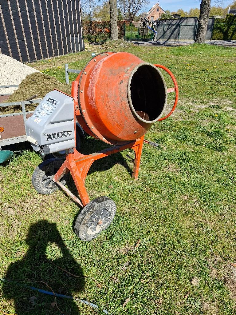 Betonmolen Atika 185 expert, Doe-het-zelf en Bouw, Betonmolens, Ophalen, Gebruikt