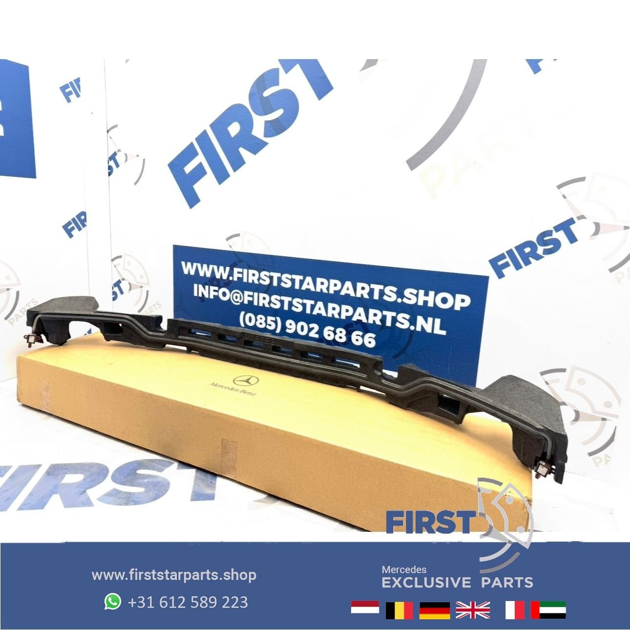 W253 GLC63 BUMPER SCHOKDEMPER VOORBUMPER A2538852002 BUMPER, Gebruikt, -, Ophalen of Verzenden, -