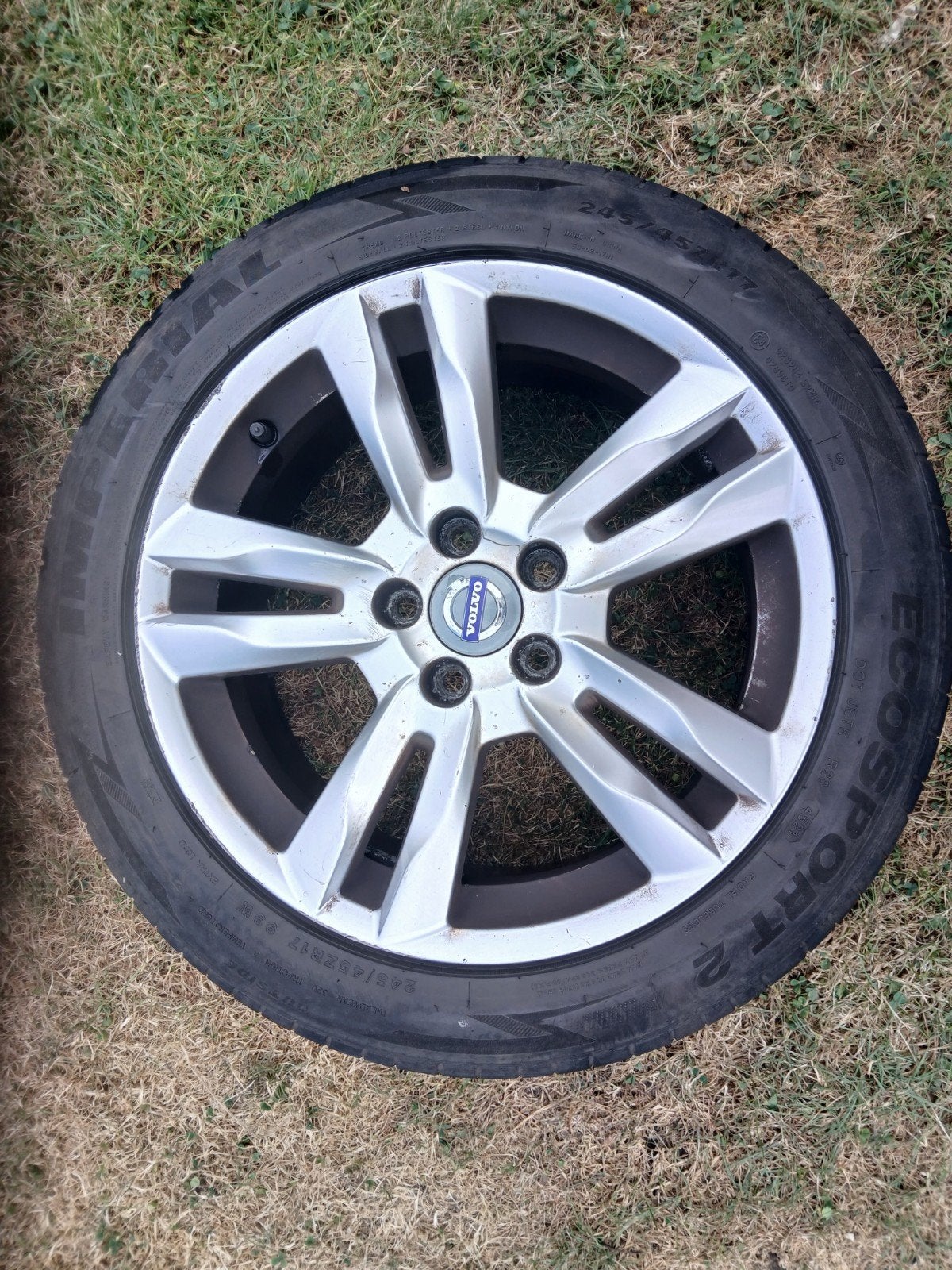 Velgen Volvo 245/45 R17, Autos : Pièces & Accessoires, Pneus & Jantes, Pneus été, Enlèvement, Pneu(s), 17 pouces
