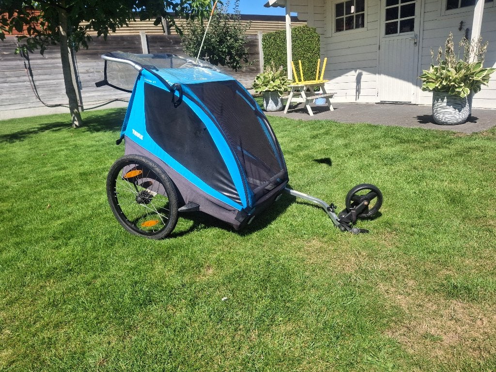 Thule fietskar Coaster XT2, Fietsen en Brommers, Fietsaccessoires | Aanhangwagens en Karren, Gebruikt, Overige typen, 40 tot 60 kg