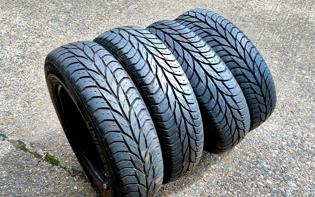 4 roues été 165/70-14 d'une Skoda Fabia, Ophalen, 14 inch, Gebruikt, Banden en Velgen