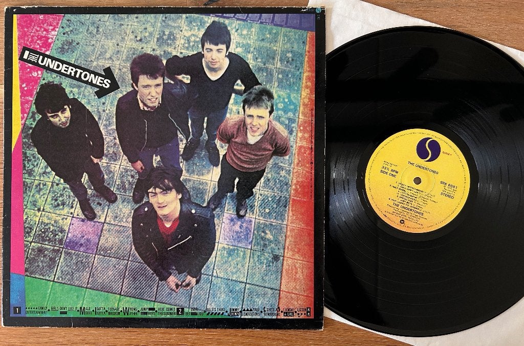 UNDERTONES - THE UNDERTONES  ( LP; EX/EX ), Cd's en Dvd's, Vinyl | Rock, LP, Verzenden, Originele persing, Zo goed als nieuw