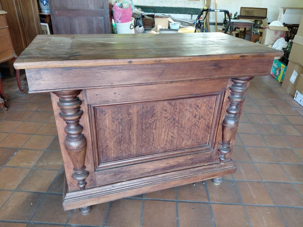 Bar- cafetoog in hout, Ophalen of Verzenden