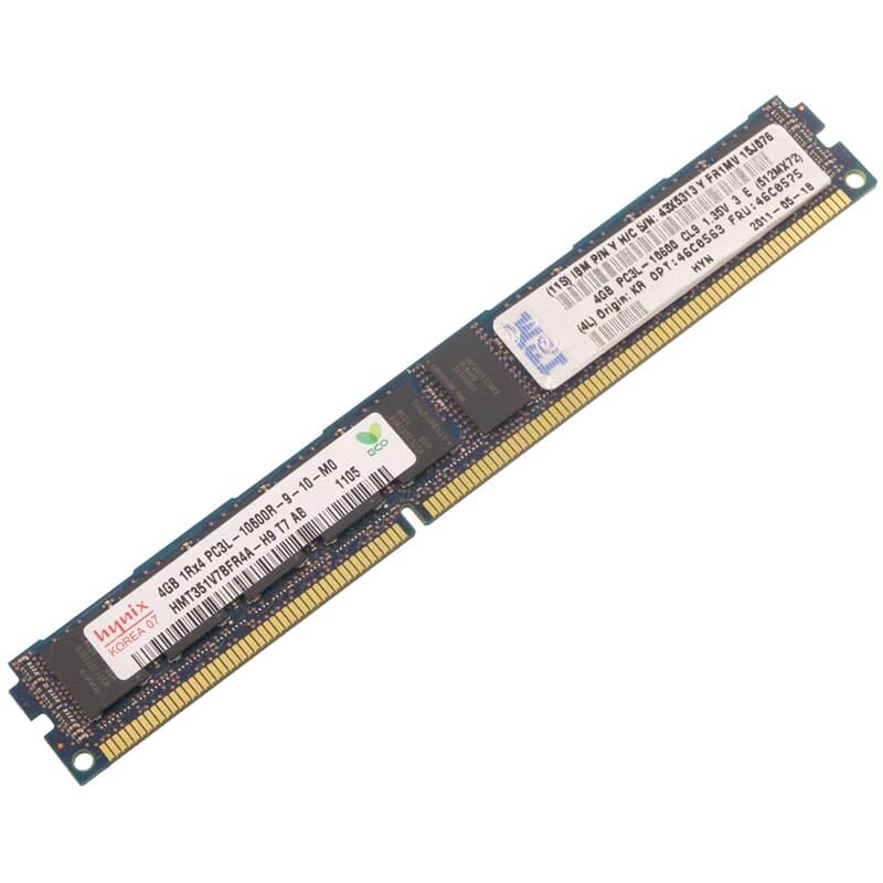 4GB 2Rx4 PC3-10600R DDR3-1333 ECC, Hynix IBM