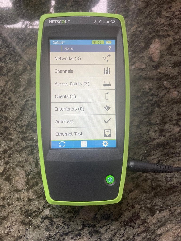 Netscout Aircheck G2, Computers en Software, Routers en Modems, Ophalen of Verzenden, Gebruikt
