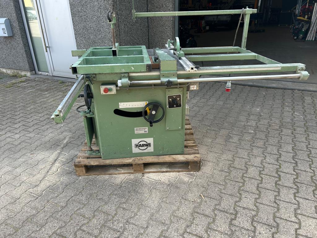 Harwi 130 zaagmachine, Doe-het-zelf en Bouw, Gereedschap | Zaagmachines, Ophalen, Zo goed als nieuw