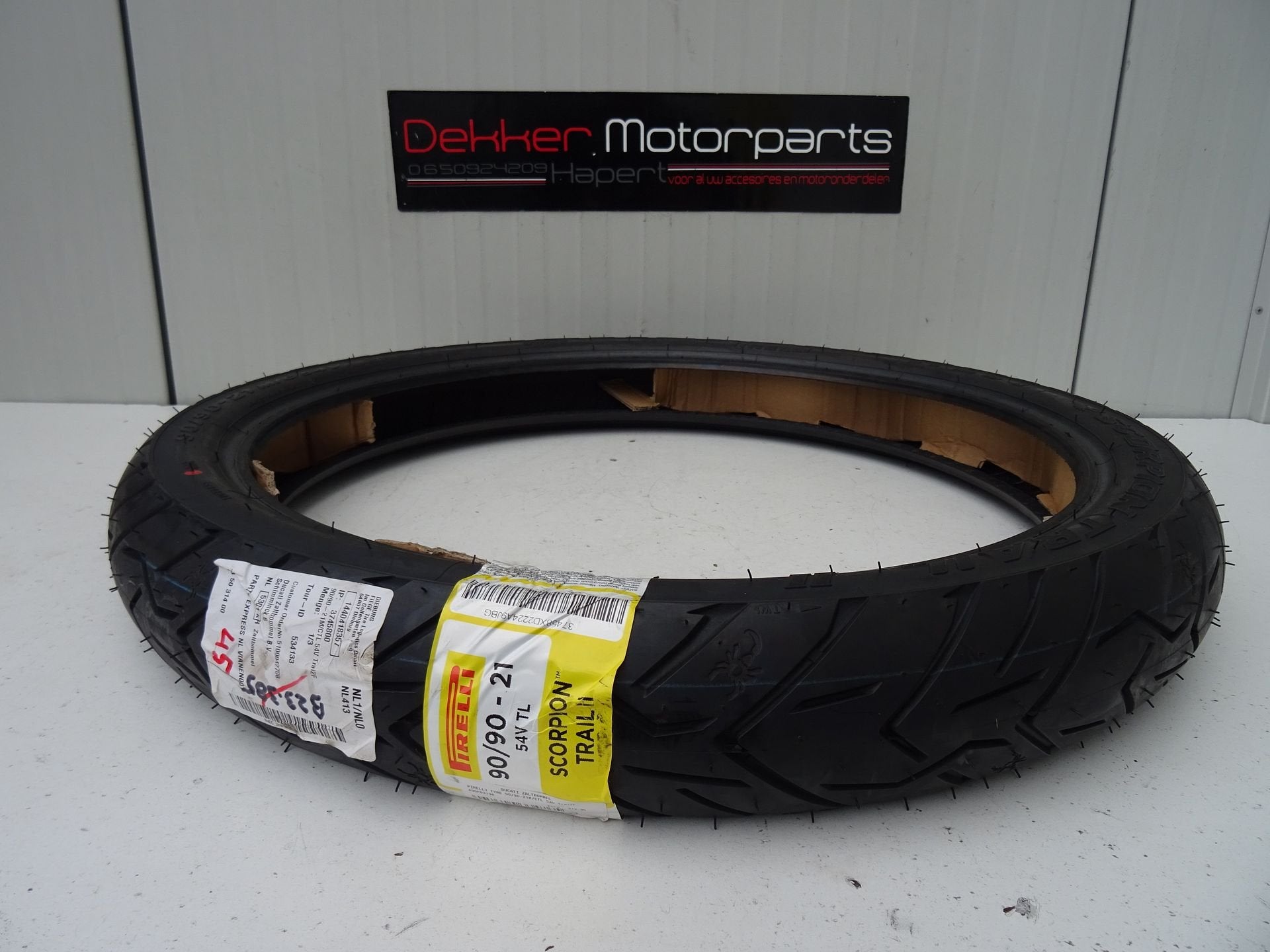 Pirelli Scorpion Trail II Voorband # 90/90-21 #Dot 24 #Nieuw, Motos, Neuf, -, -, -