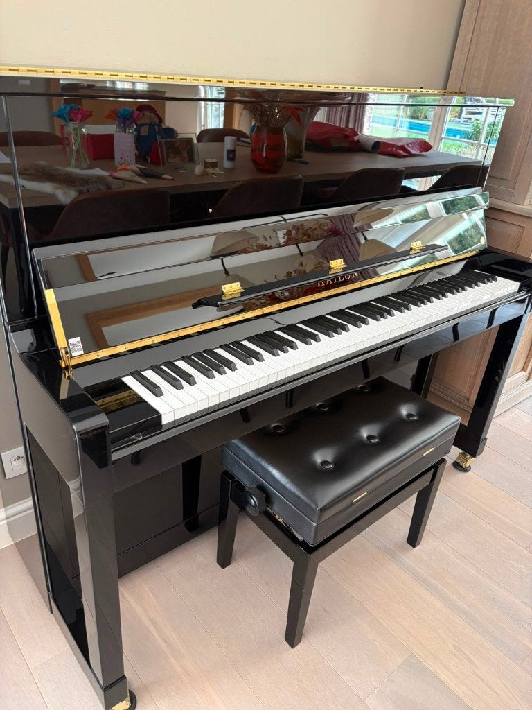 Piano - Hailun - te koop, Ophalen, Zwart, Zo goed als nieuw, Piano