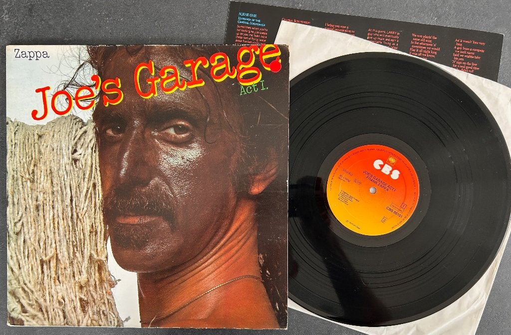 FRANK ZAPPA - Joe's Garage ( LP ), CD & DVD, Vinyles | Rock, Rock alternatif, LP, Pochette gatefold, Avec insert, 12 pouces, Envoi