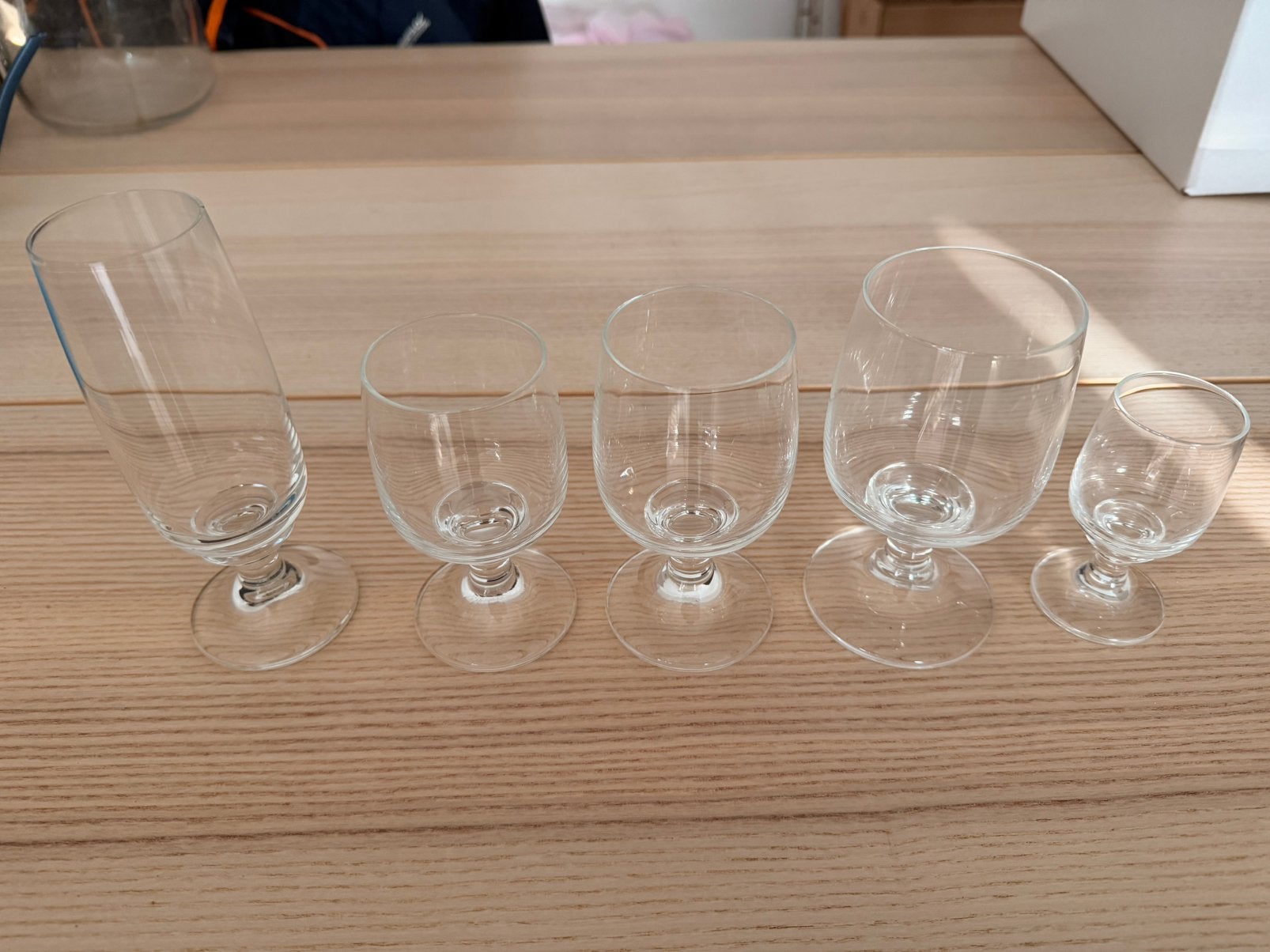 36-delig glazenset, Verzamelen, Ophalen, Gebruikt, Overige typen
