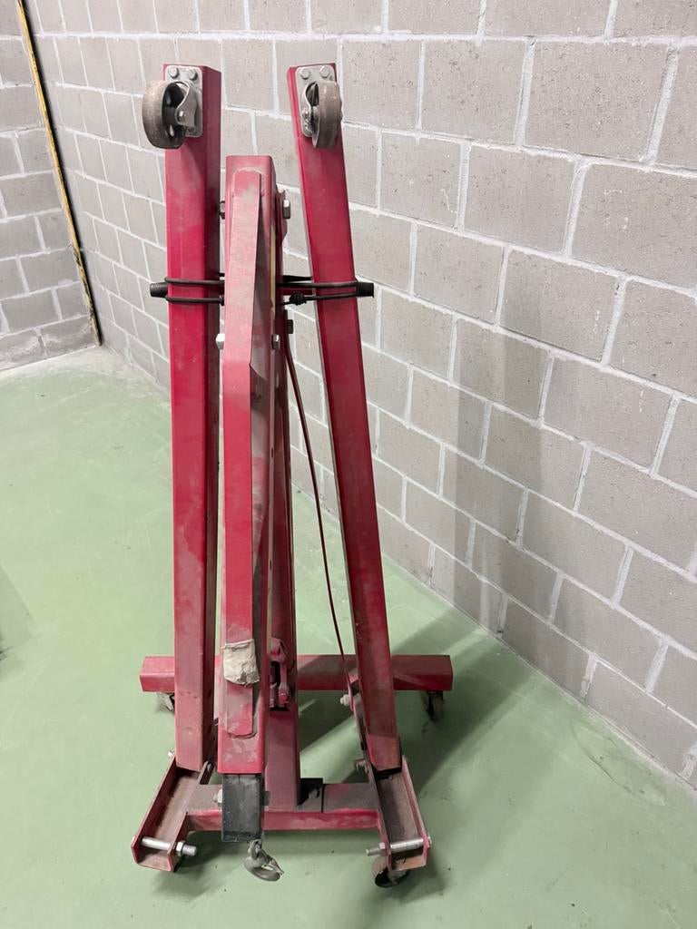 Motorhefboom te koop, Autos : Divers, Outils de voiture, Enlèvement, Utilisé