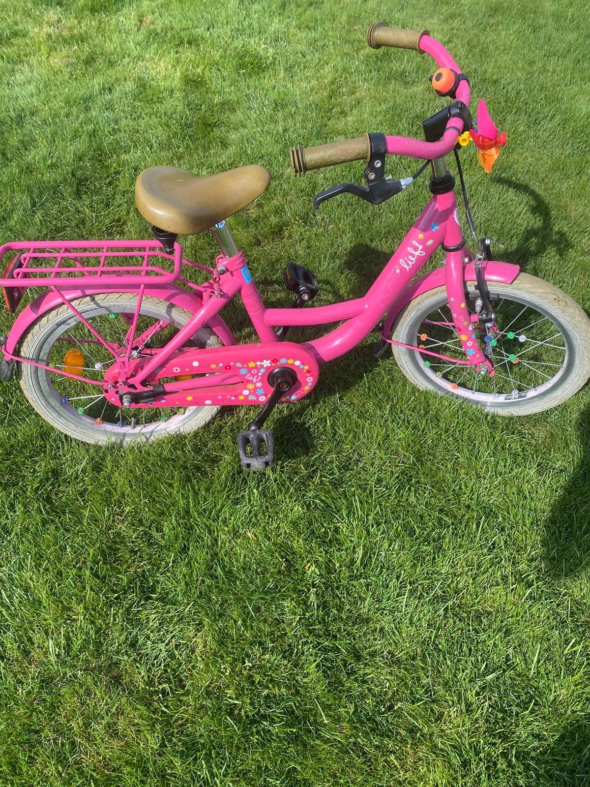 Meisjesfiets lief 16 inch, Vélos & Vélomoteurs, Vélos | Filles, Enlèvement, Utilisé, 16 pouces