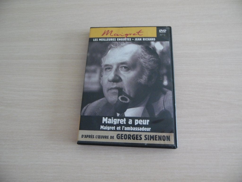 MAIGRET A PEUR  ET MAIGRET ET L'AMBASSADEUR, Enlèvement ou Envoi, Tous les âges, Français, Comme neuf