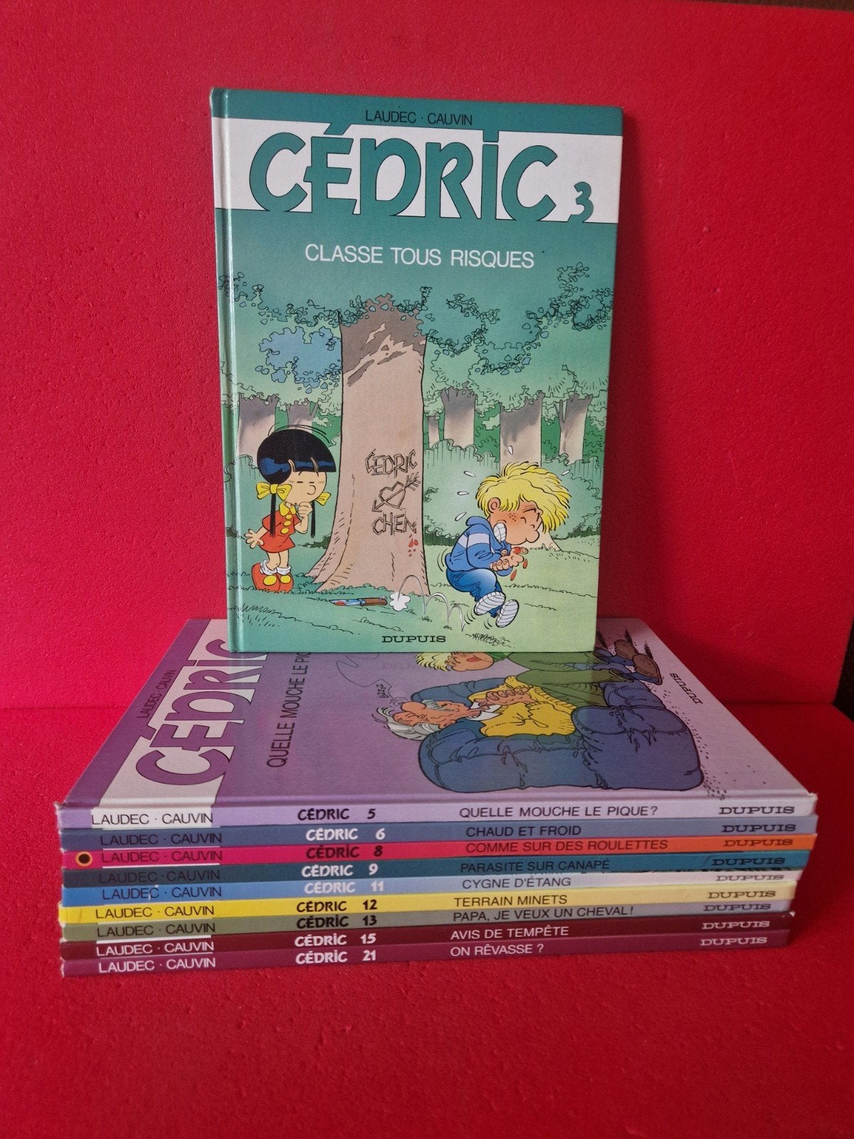 lot de 10 bd cedric, Enlèvement ou Envoi
