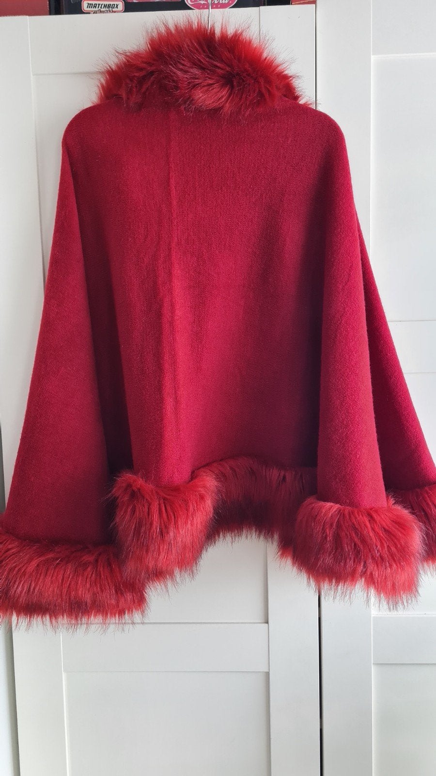 Poncho rouge/bordeaux taille unique, Vêtements | Femmes, Enlèvement ou Envoi