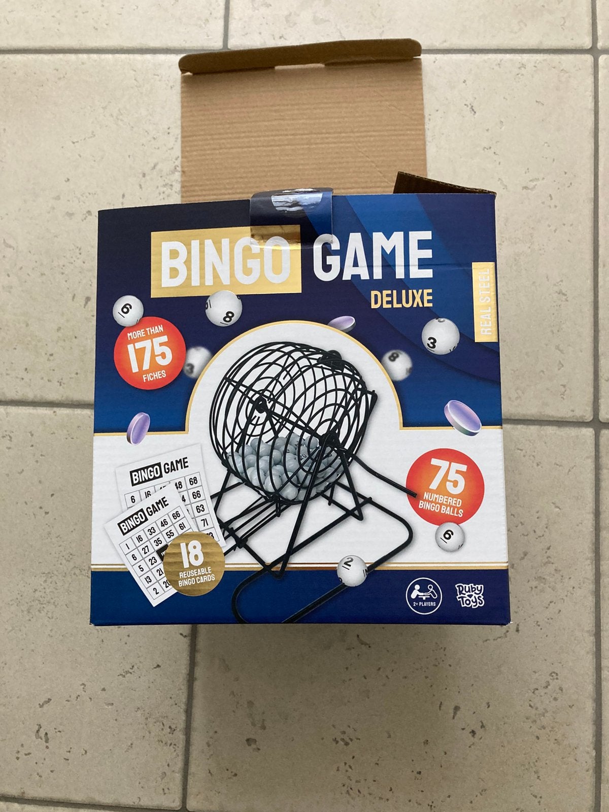 Bingo game, Ophalen, Zo goed als nieuw