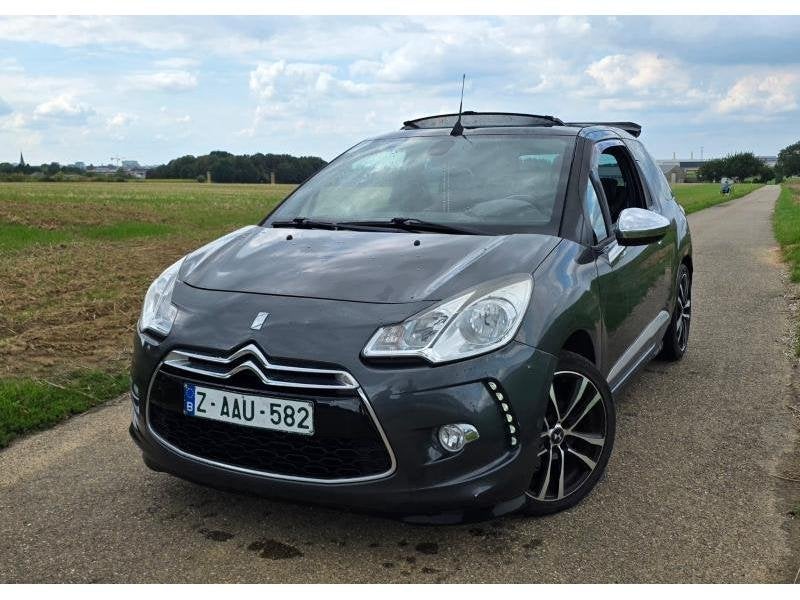 Citroen Overige modellen DS3 / 1.6 THP/ Cabriolet/ SportChic, Autos, Achat, Cabriolet, Boîte manuelle, Noir