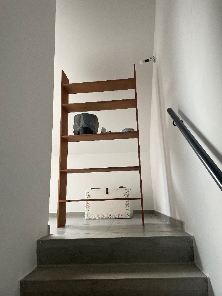 Grande étagère bois robuste à donner, Jardin & Terrasse, Enlèvement