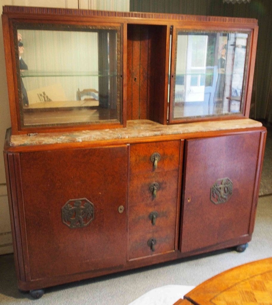 Buffet Dressoir De Coene modèle PARIS 1925 Decoene Courtrai, Antiquités & Art, Enlèvement
