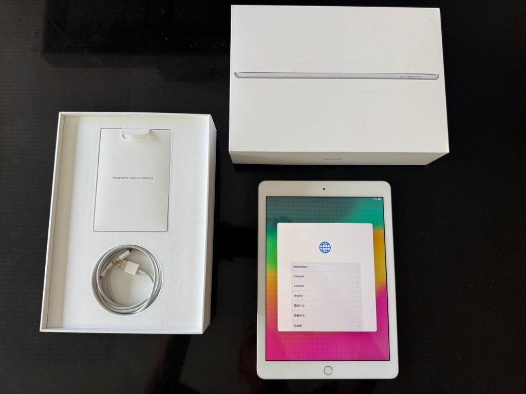 Apple iPad van de 6de generatie - 128 GB, 10 inch, Gebruikt, Apple iPad, Wit