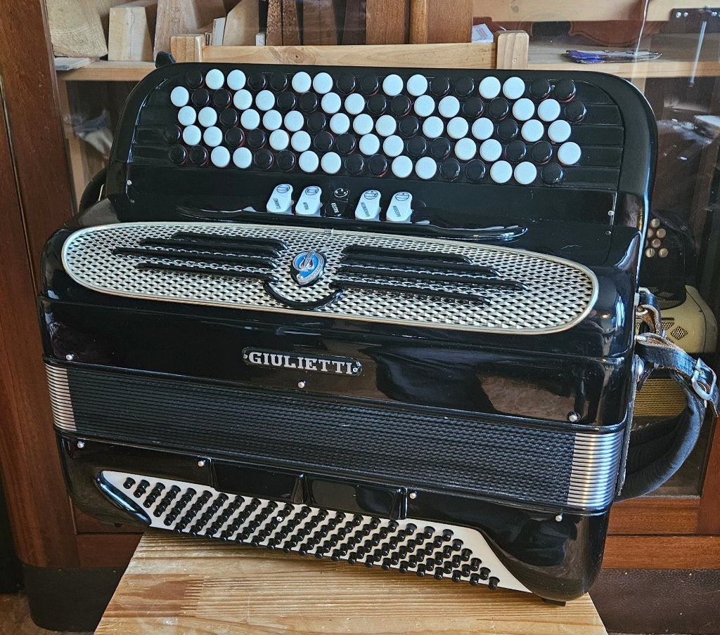 Accordéon Giulietti do1, 120 basses avec garantie, Musique & Instruments, Autres marques, Avec valise, Comme neuf, Enlèvement