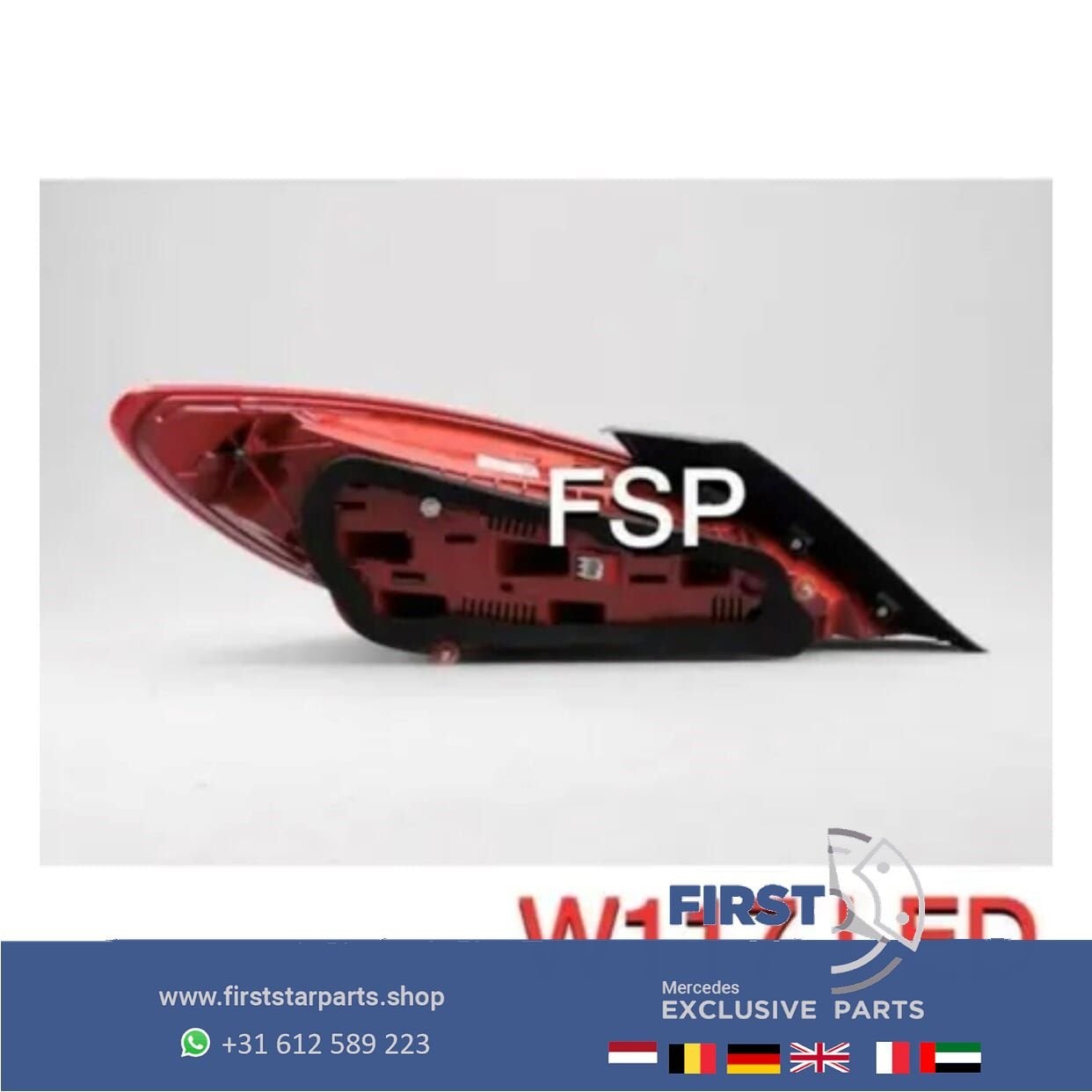 W117 C117 X117 CLA LED ACHTERLICHT RECHTS ORIGINEEL Mercedes, Auto-onderdelen, Gebruikt, -, Ophalen of Verzenden, -