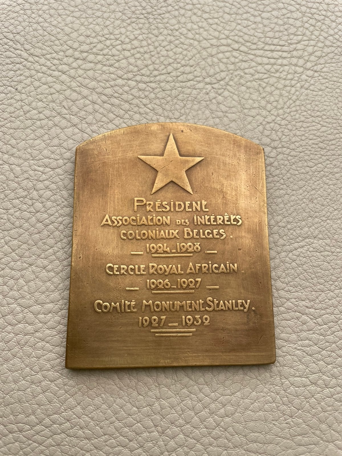 Médaille du Cercle royal africain du Congo 1932, Collections, Objets militaires | Seconde Guerre mondiale, Enlèvement ou Envoi