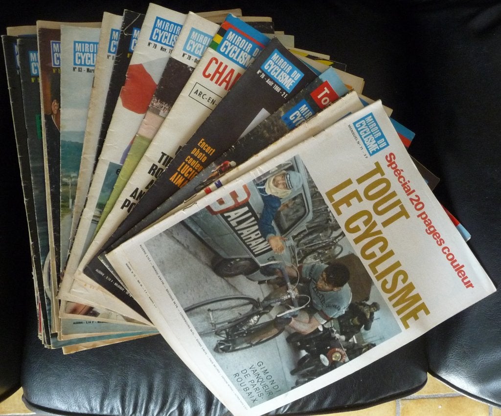 Magazines Miroir du cyclisme - années 1966 à 1973, Utilisé, Collectif, Enlèvement, Course à pied et Cyclisme