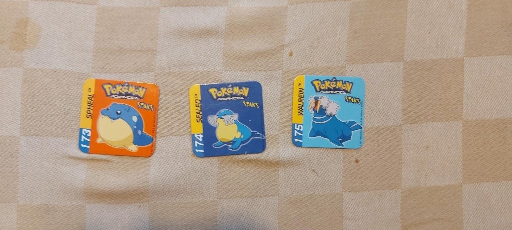 magneten speelgoed pokemon panini Spheal Sealeo Walrein, Ophalen of Verzenden, Nieuw