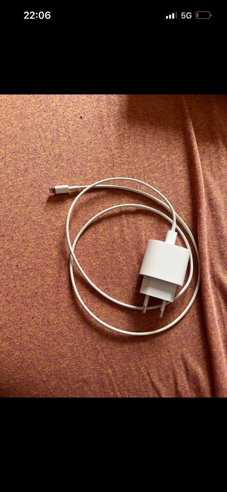 Chargeur apple, Telecommunicatie, Mobiele telefoons | Telefoon-opladers, Ophalen of Verzenden, Zo goed als nieuw, Apple