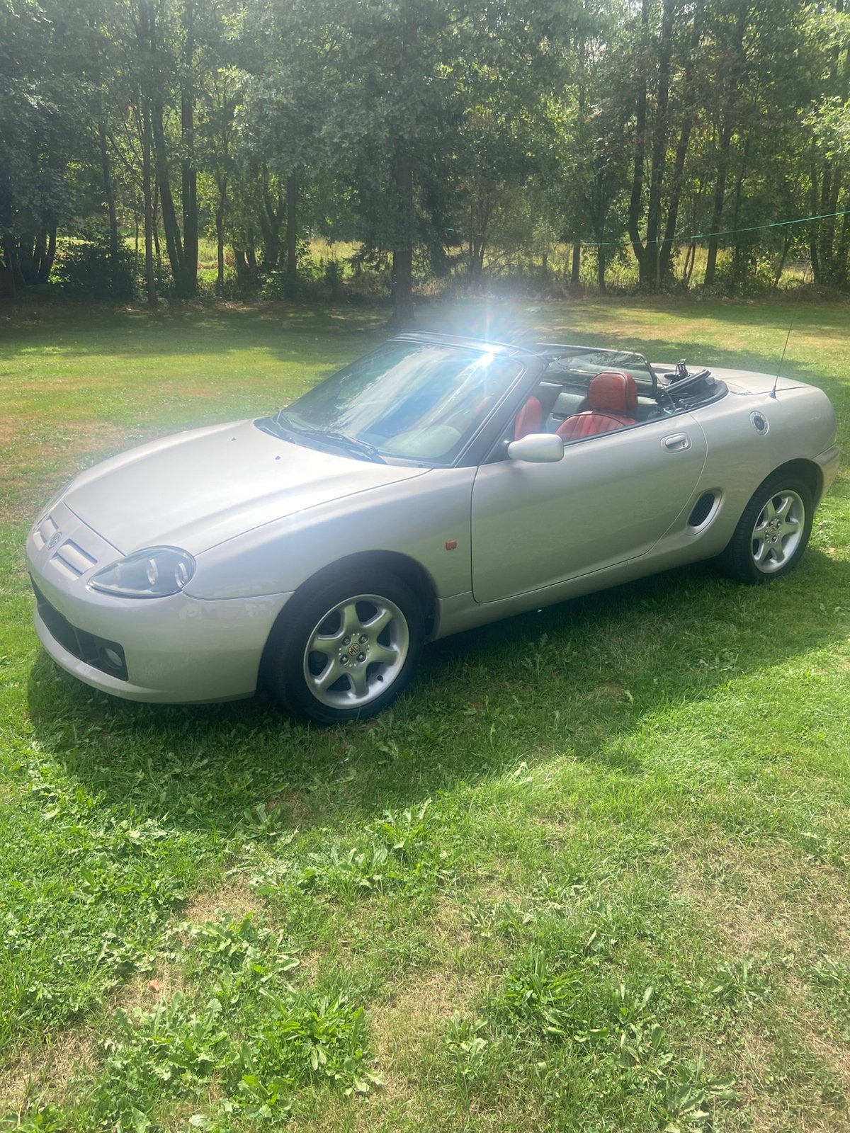 Etat rare Mgf face lift TF entièrement restaurée, Autos, MG, Cuir, Argent ou Gris, Achat, Boîte manuelle