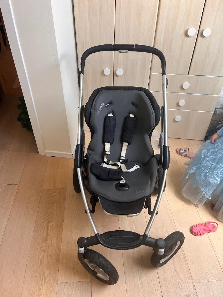 Kinderwagen met toebehoren, Gebruikt, Luchtbanden, Ophalen, Kinderwagen