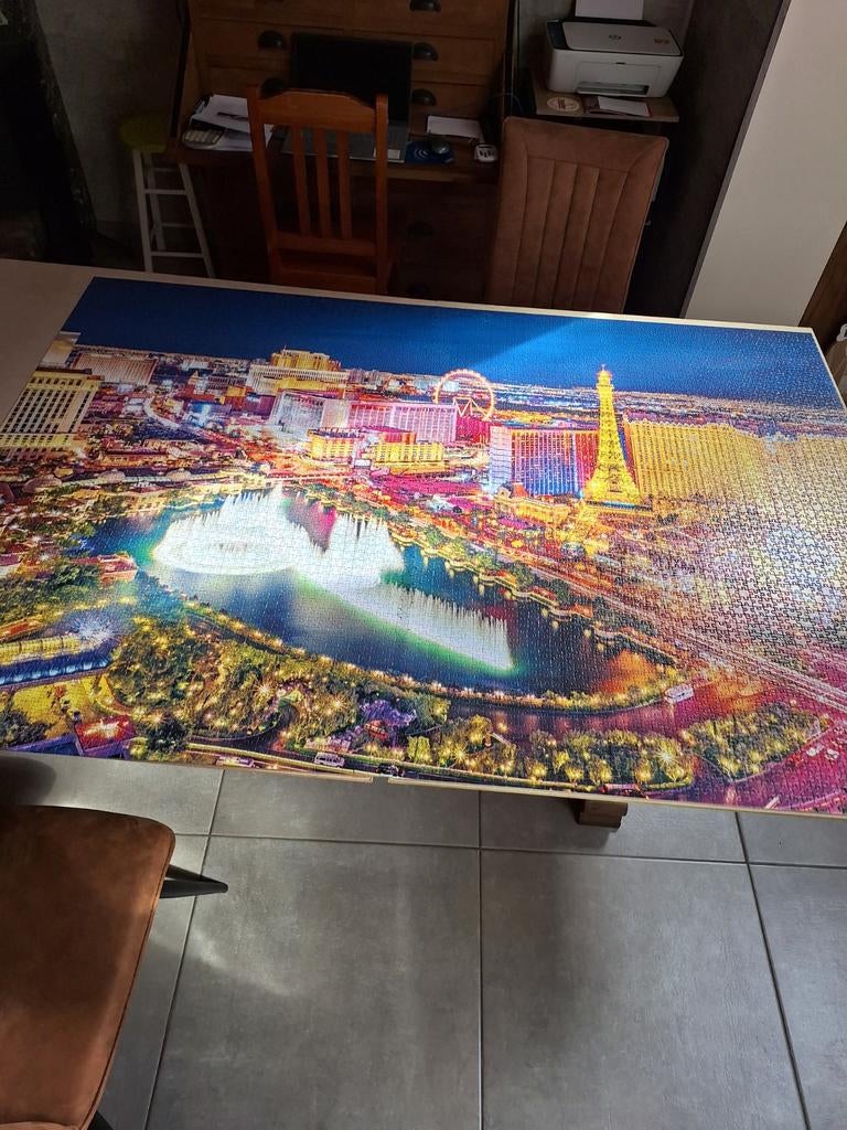 Grote legpuzzel, Ophalen, Legpuzzel